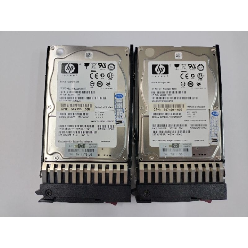Hardisk SAS 2.5inch Merk HP KAPASITAS 500GB RPM 7.2K + BRACKET G7 SENTINEL 100%