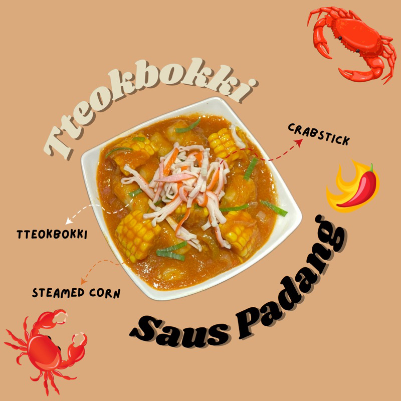 

Tteokbokki Saus Padang