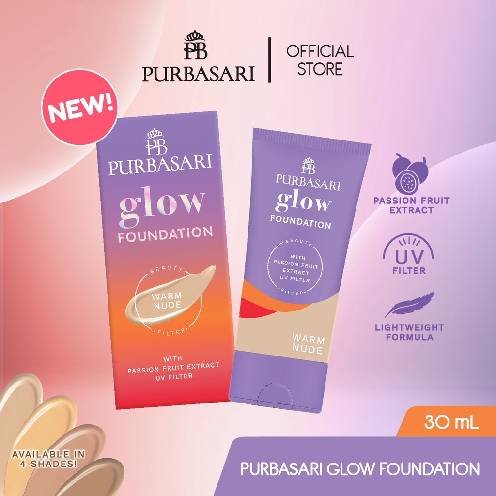 Purbasari Glow Foundation / purbasari foundation baru