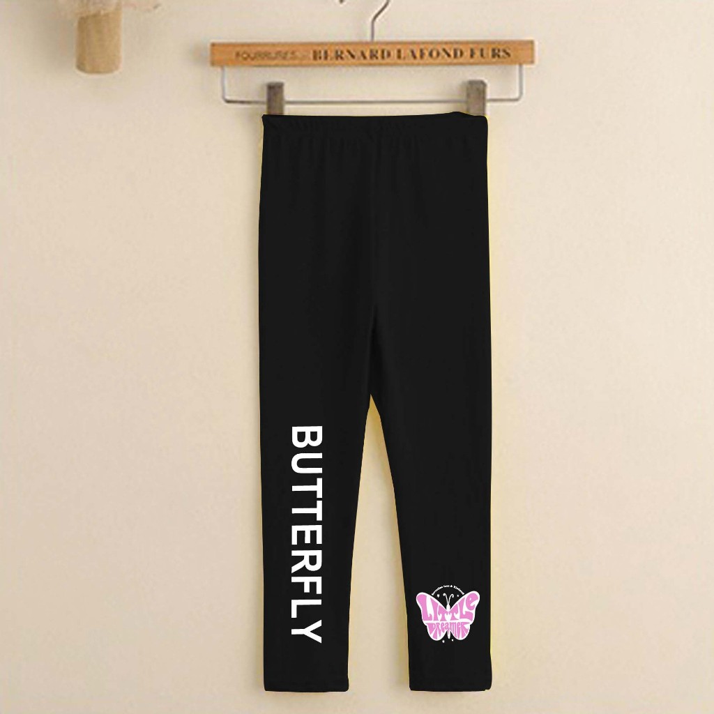 LEGGING ANAK KARAKTER MOTIF BUTTERFLY LITTLE DREAMER