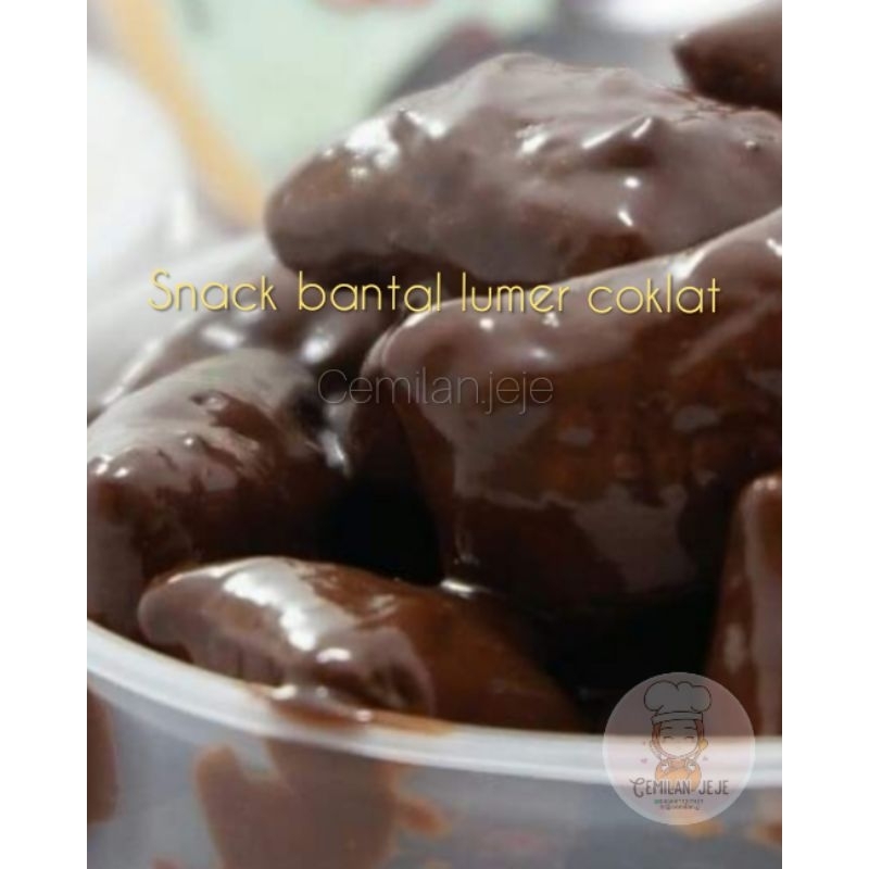 

snack bantal coklat lumer