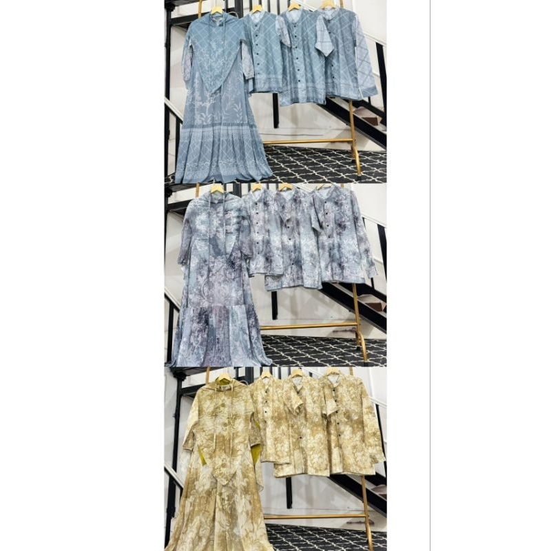 PO KOKO ZIFANA 7-9 COUPLE AYAH DAN ANAK KATUN DAILY BY HALIZA STYLE SYARI