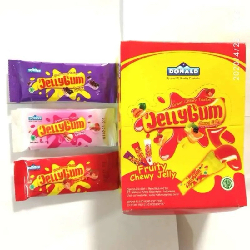 

JELLYGUM Jelly dalam kemasan BOX ISI 24 PCS