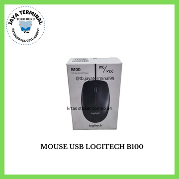 MOUSE LOGITECH B100 / LOGITECH B100 MOUSE KABEL USB
