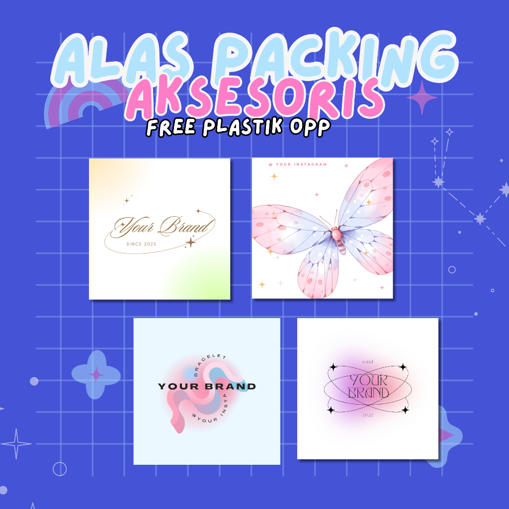 

ALAS PACKAGING II ALAS PACKING LUCU UNTUK AKSESORIS DLL [free plastik opp] ‼️ BACA DESKRIPSI ‼️