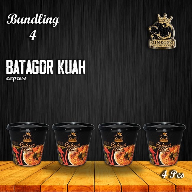 

Ginding Bundling 4 - Ginding Batagor Kuah Express (140 gram)