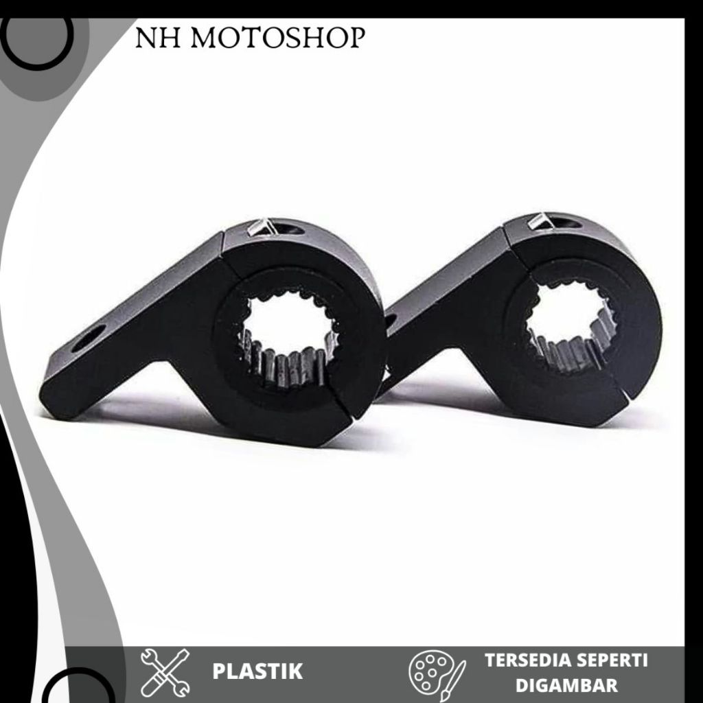 BRAKET VERSYS MT25 AEROX PEGANGAN LAMPU UNIVERSAL STANG TUBULAR BRACKET DUDUKAN LAMPU TEMBAK NMAX 69