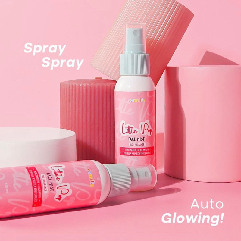 FACE MIST CAMILLE Little Pop Face Mist Camille Beauty Mist Spray Camille by Nadshavv Nadya Shavira F