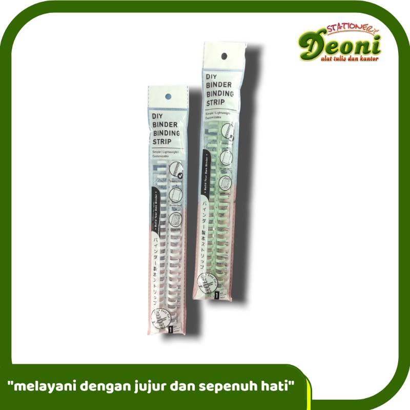 

Panmomo DIY Plastik Binder A4 Binding Strip PN303