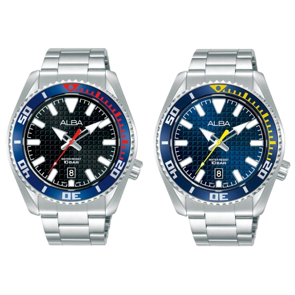 JAM TANGAN PRIA ALBA SPORT AS9N97X1 ORIGINAL ANALOG QUARTZ GARANSI RESMI
