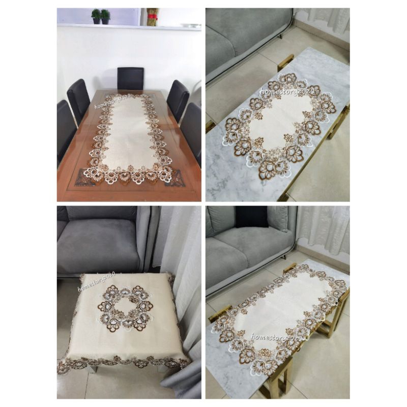 taplak meja tamu panjang pendek taplak meja kotak taplak kecil katun renda