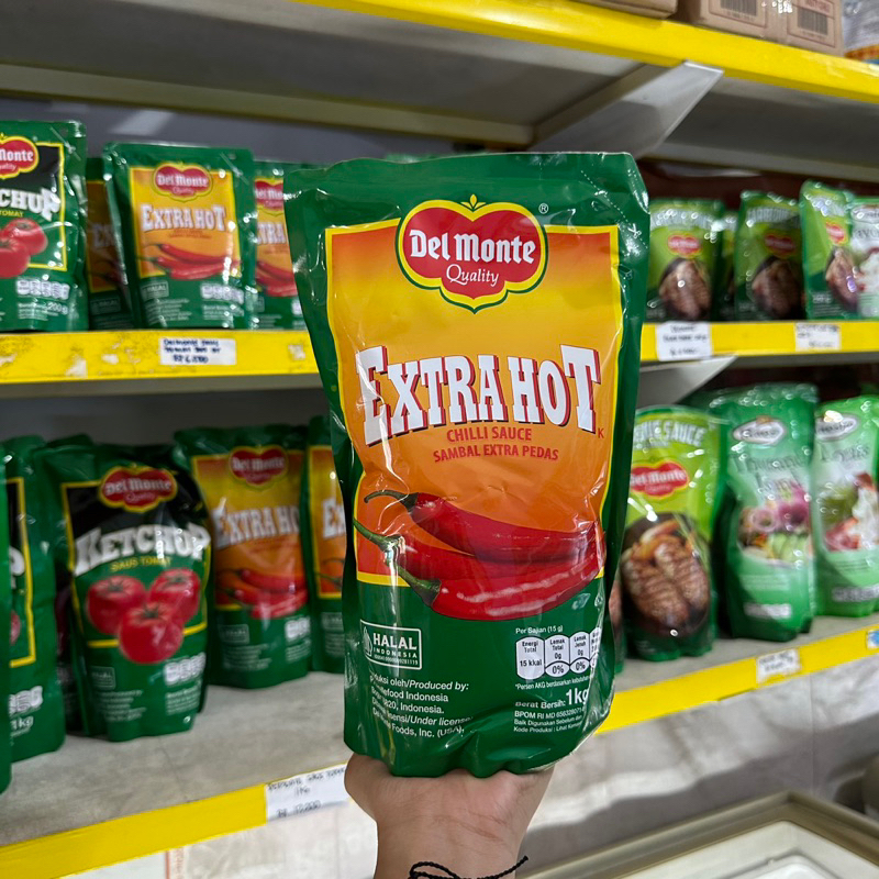 

Del monte Extra hot 1kg/200g
