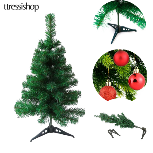 (Best Seller) POHON NATAL MINI 38cm / Pohon Pinus Mini Dekorasi Natal / Pohon Natal Kecil Paling Mur