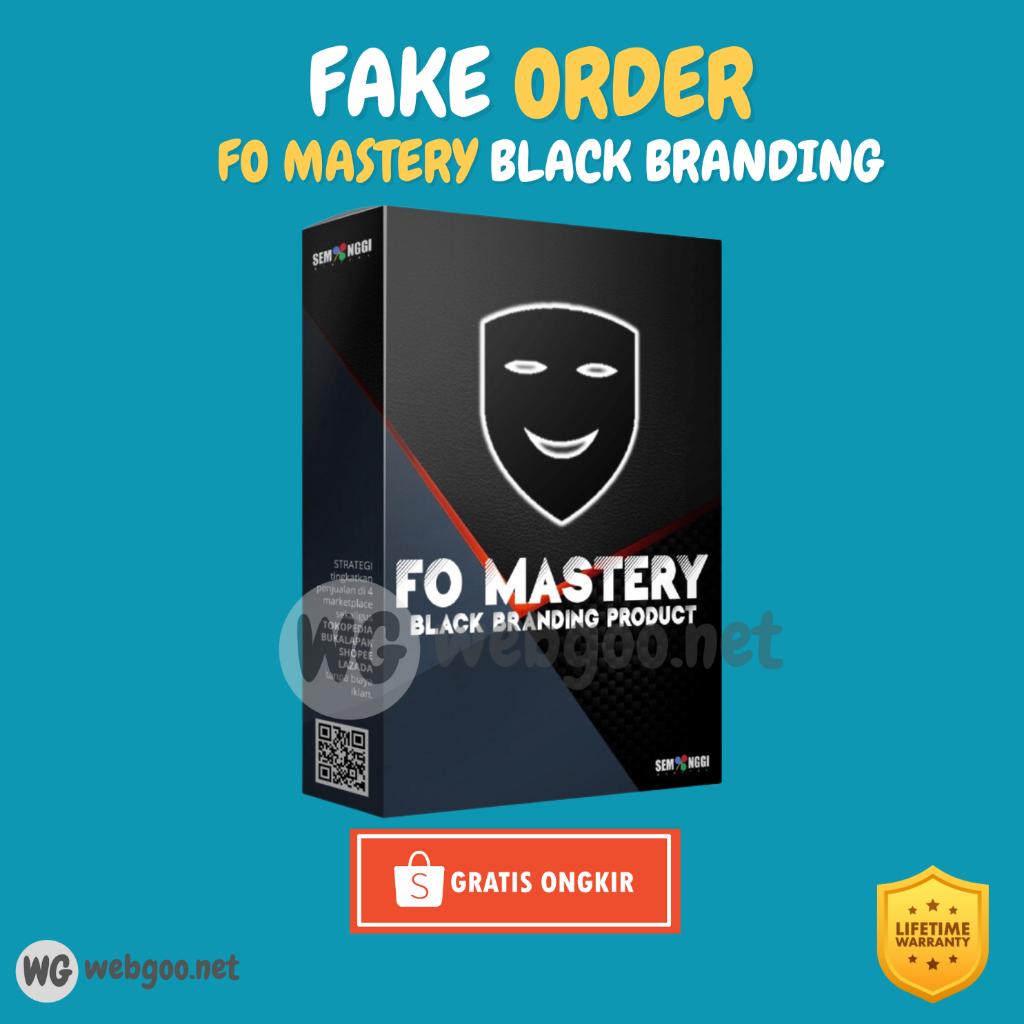 Feik Order Mastery - FO MASTERY | Black Branding Produk