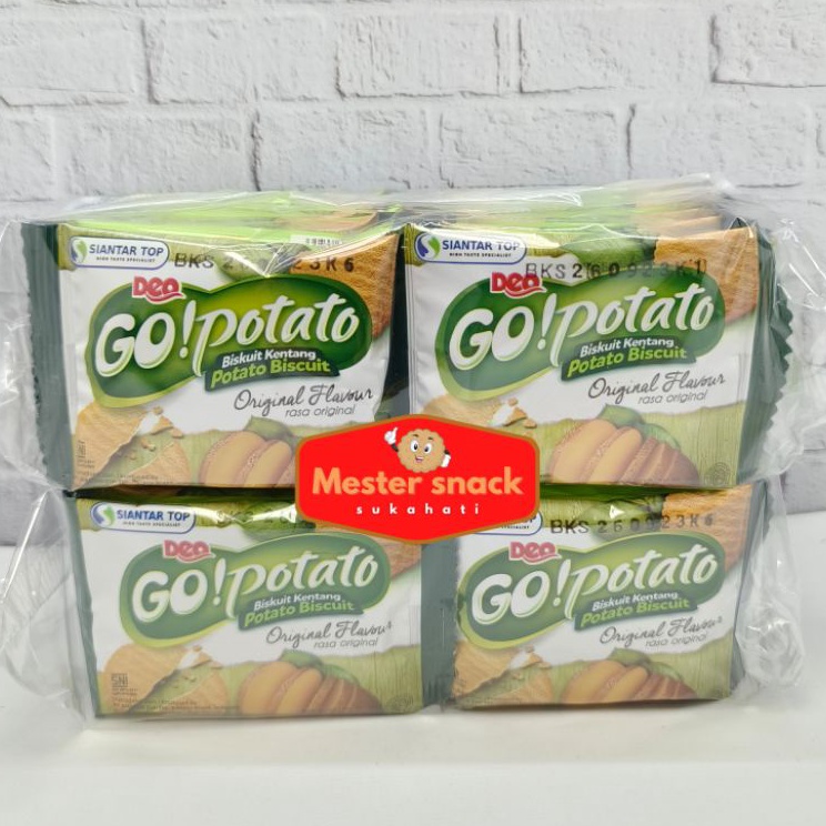 

➝Best Product Go Potato Renceng (1 renceng isi 20 pcs) Q100 ✶