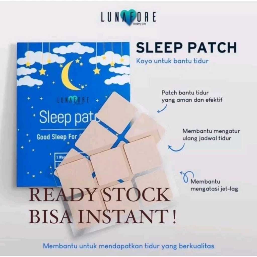 Sleep Patch Lunafore ( original koyo untuk atasi susah tidur )