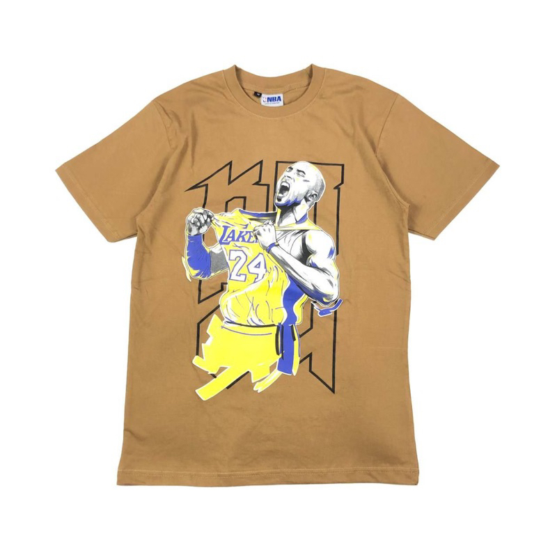 Kaos Nba Lakers Kobe Bryant - T-shirt Nba Lakers Kobe Bryant