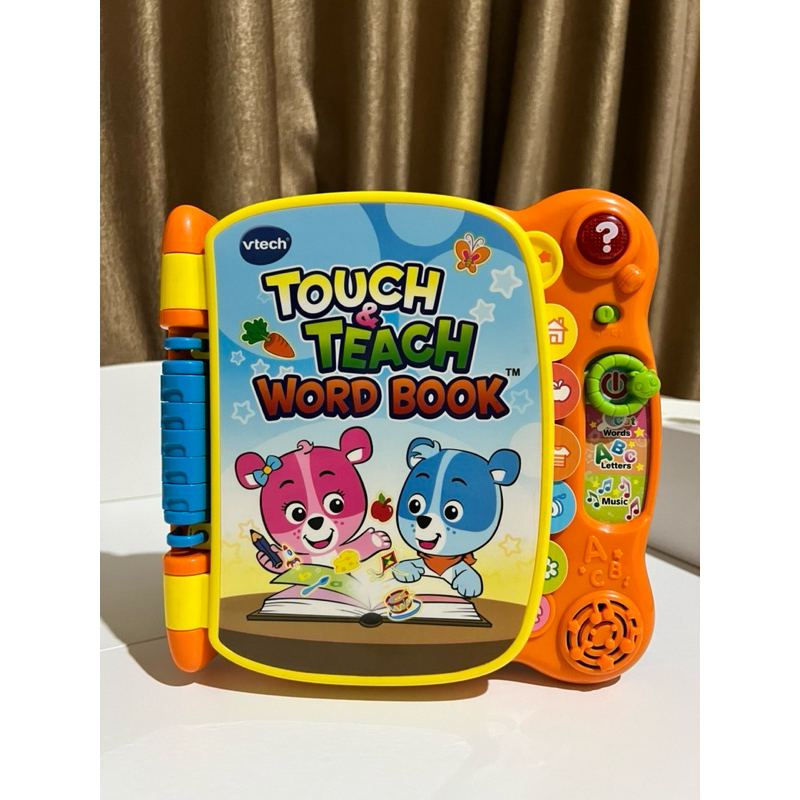 Preloved - Vtech Touch & Teach Word Book