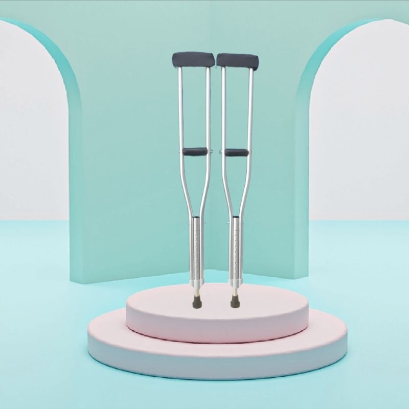 Tongkat Ketiak / Alat Bantu Jalan (Egrang / Krek Ketiak / Kruk Ketiak / Kruk Crutch)