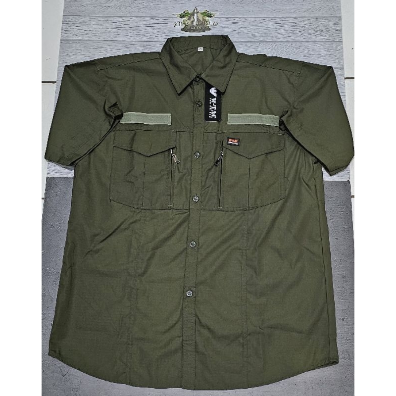 KEMEJA TACTICAL WTAC PENDEK