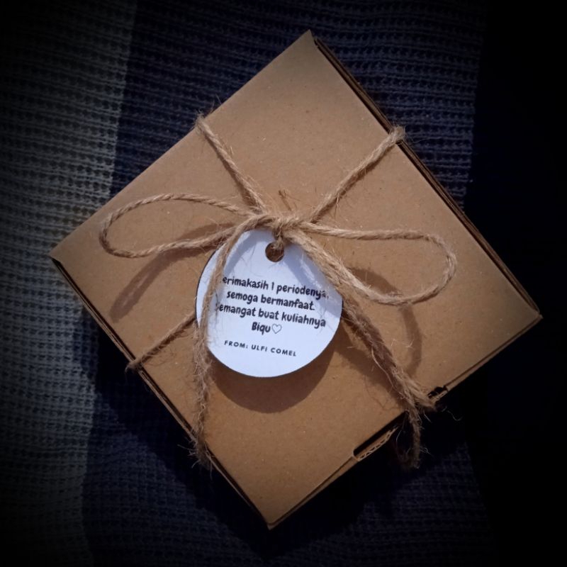 

Sparepart.craft Hang tag custom - Hang tag kado - hiasan gift box kartu Ucapan