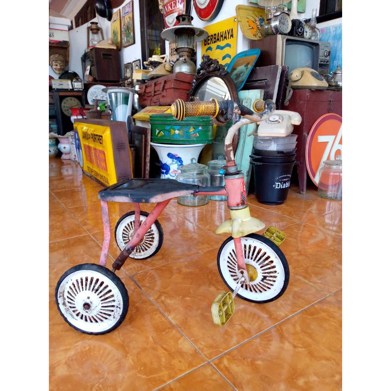 SEPEDA ANAK LAWAS/SEPEDA ANAK KUNO/SEPEDA ANAK JADUL/SEPEDA TRIKEL JADUL/PEDAL CAR/PEDAL CAR KUNO/SE