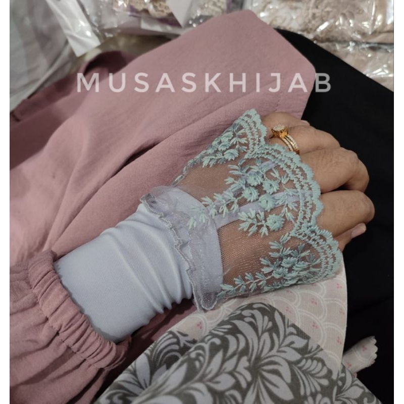 HANDSOCK CINCIN RENDA BESAR / HANDSOCK TILE / HANDSOCK RENDA PEGANTIN