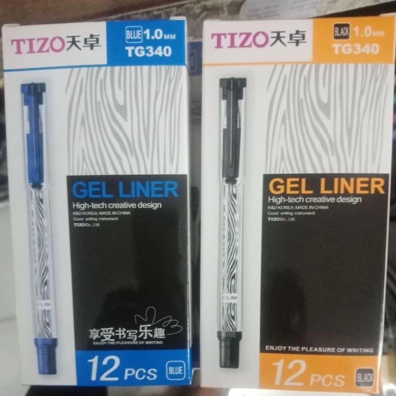 

Bulpen gel LIner TIzo TG-340 Hitam/Biru