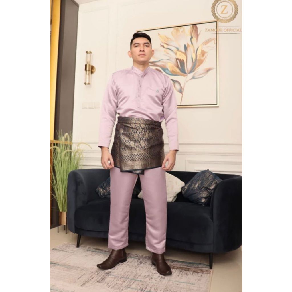 Sarung Songket Lilit Melayu || Rumpak Cowok Melayu || Bawahan Kebaya Cowok || Kain Tenun Batik Cowok