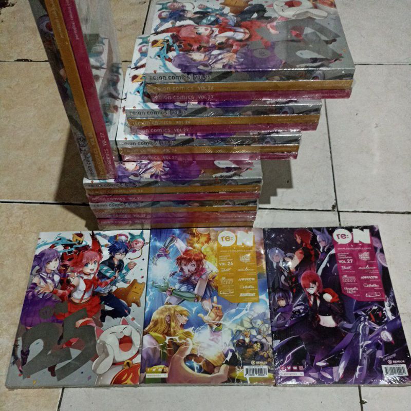 (OBRAL MURAH 1PAKET 3BUKU) Komik Reon re:on Comics Set Vol : 25 - 27 / ORIGINAL