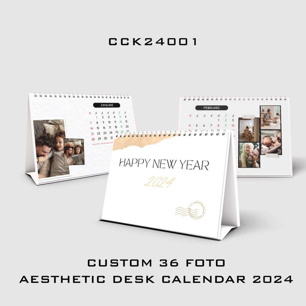 

KALENDER MEJA AESTHETIC 2024 CUSTOM 36 FOTO