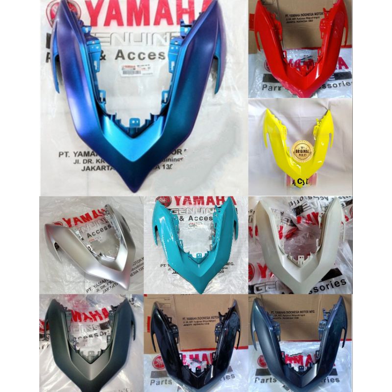 COVER FRONT TAMENG DASI ALL NEW AEROX CONNECTED ORIGINAL YAMAHA