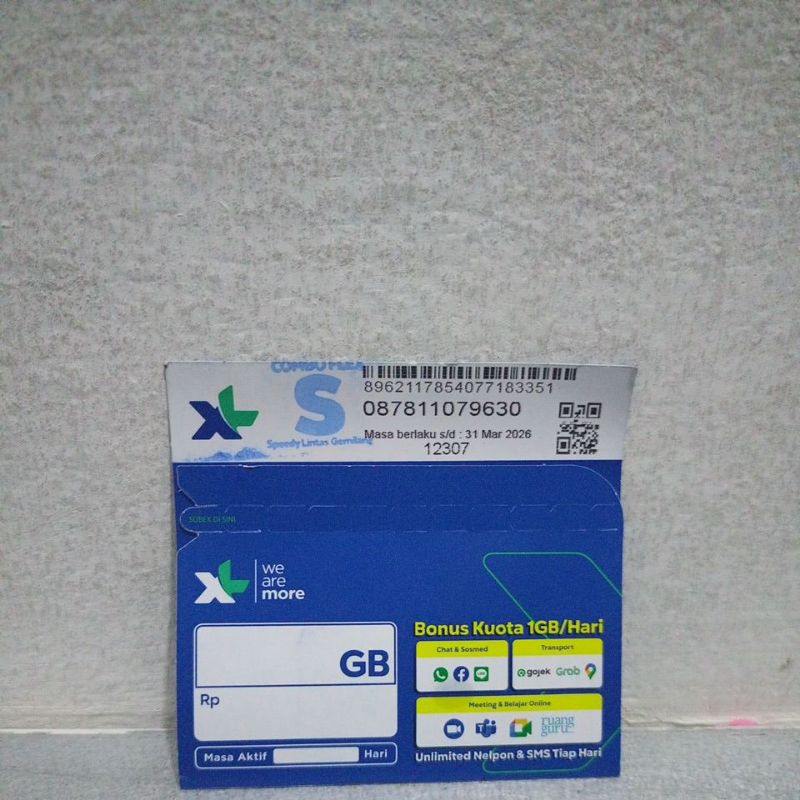 perdana XL 3,5GB