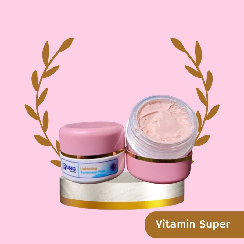 Vitamin Super Ipung Skincare / Sunscreen lightning Pink