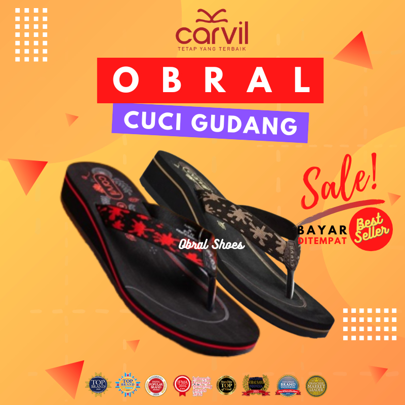 Sandal cheap wedges carvil