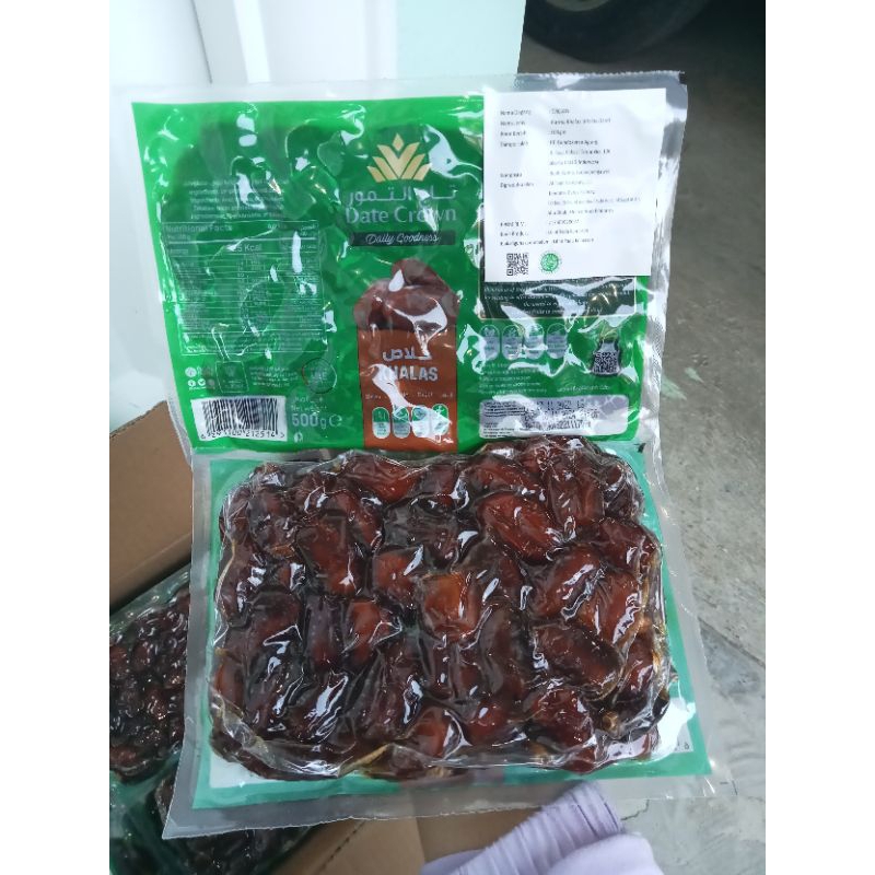 

Date Crown Khalas Termo Vakum 500gr x 16pcs Exp 2025