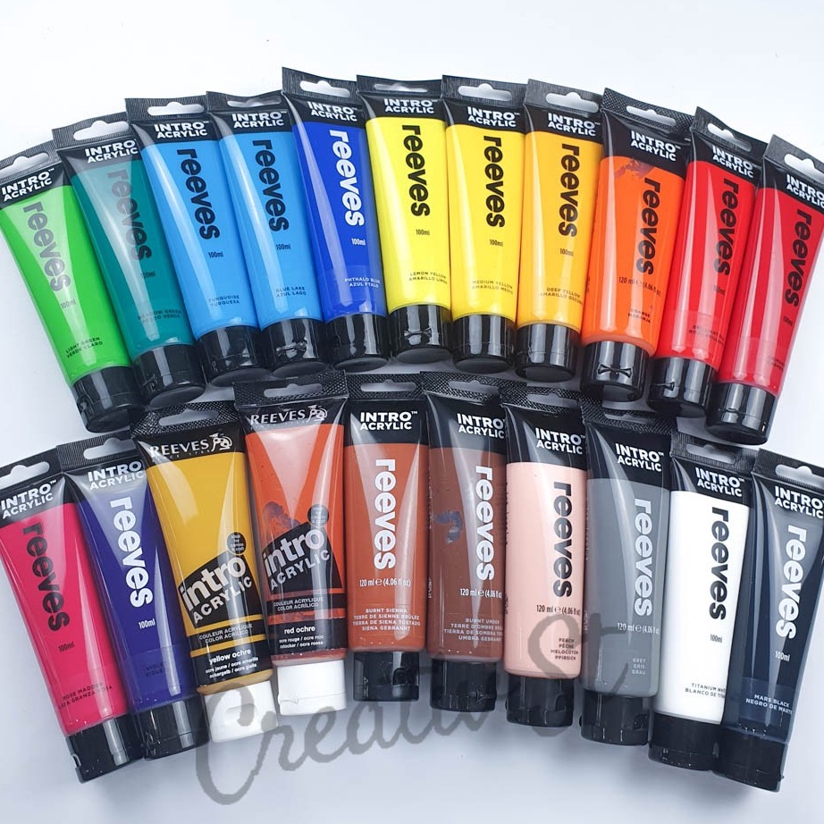 

Beli Sekarang, Hemat Besar Nanti! Reeves Intro Cat Acrylic 120 ml Paint Acrylic Colour Part 1 Cat Akrilik Satuan ㄽ