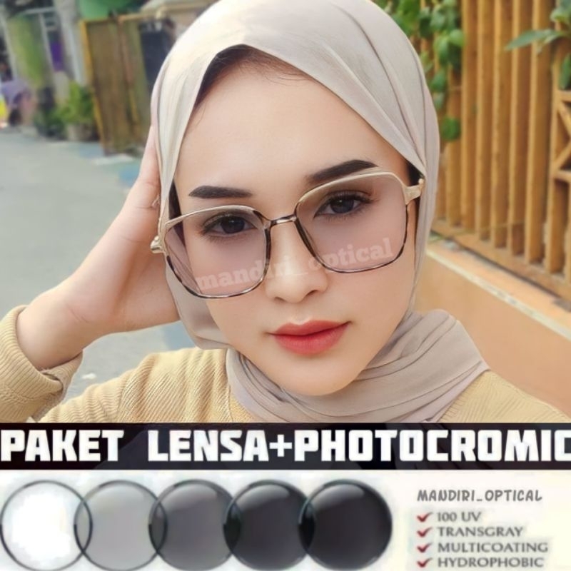 [COD] Frame kacamat wanita (paket frame+lensa) | kacamata minus | kacamata anti radiasi | kacamata p