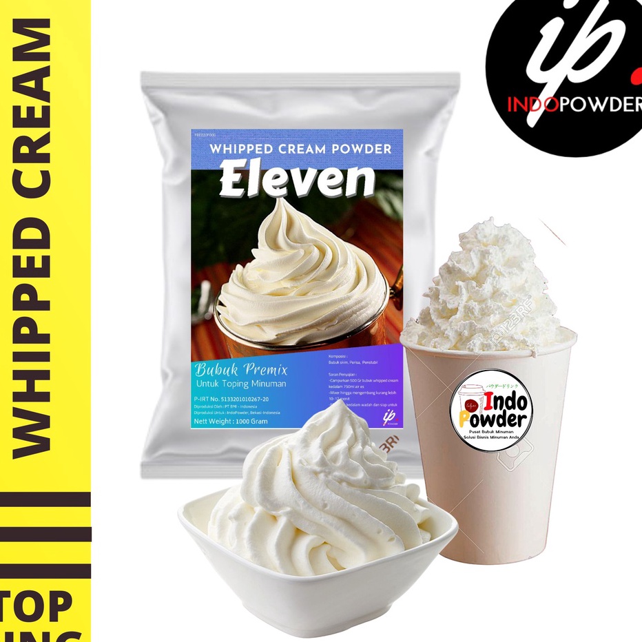 

Best Terlaris WHIPPED CREAM 1Kg - WHIPED CREAM 1Kg - WHIPPED CREAM Powder 1Kg - Bubuk WHIPPED CREAM 1Kg