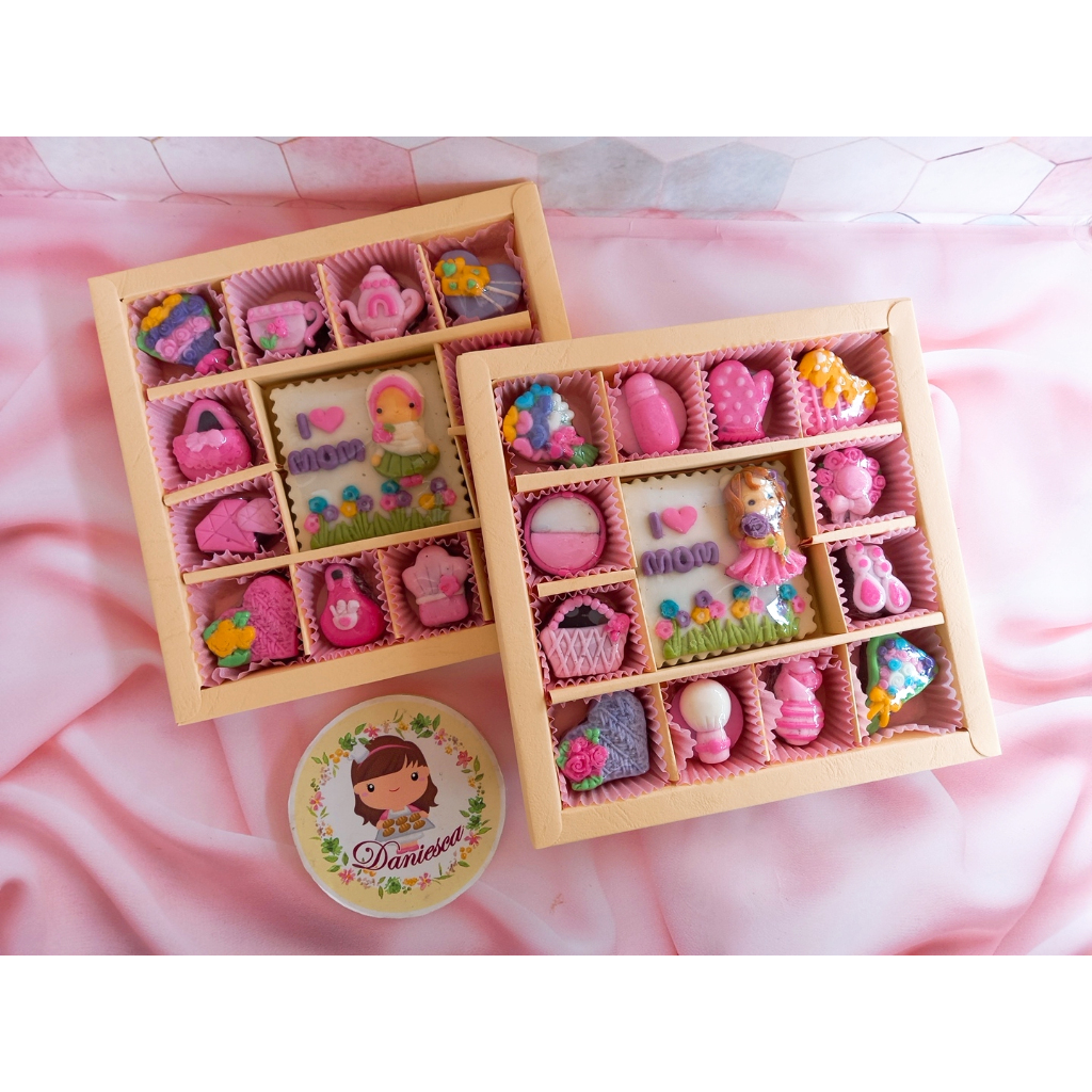 

.HI04.Chocolate gift S16B tema mothers day hari ibu hadiah untuk bunda ( ds bgr )