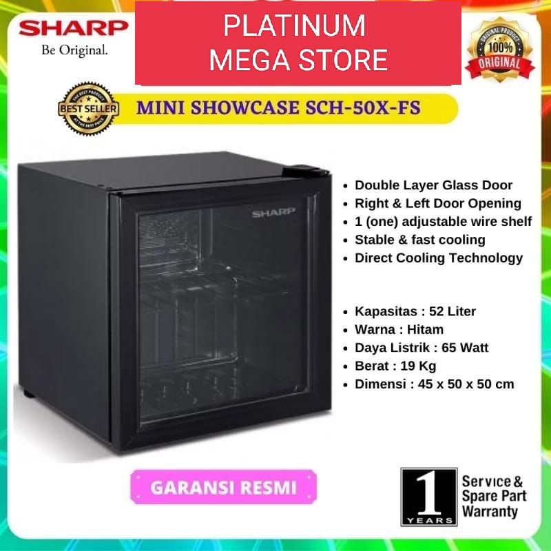 SHOWCASE MINI SHARP SCH 50XFS