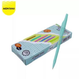 

Paling Popular 12 PCS / 1 PACK MONTANA BALLPOINT PEN 141P WARNA PASTEL ✾✱