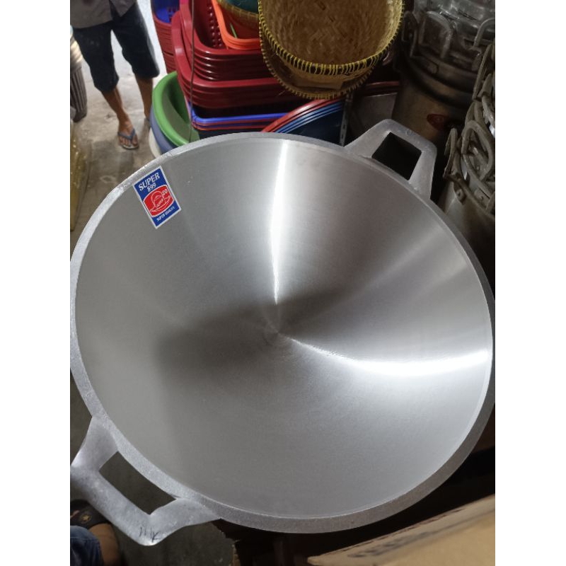 NEW kuali super no 30/ no 28 no 26 no 24 no 22 kuali jumbo /kuali besar /wajan super jumbo