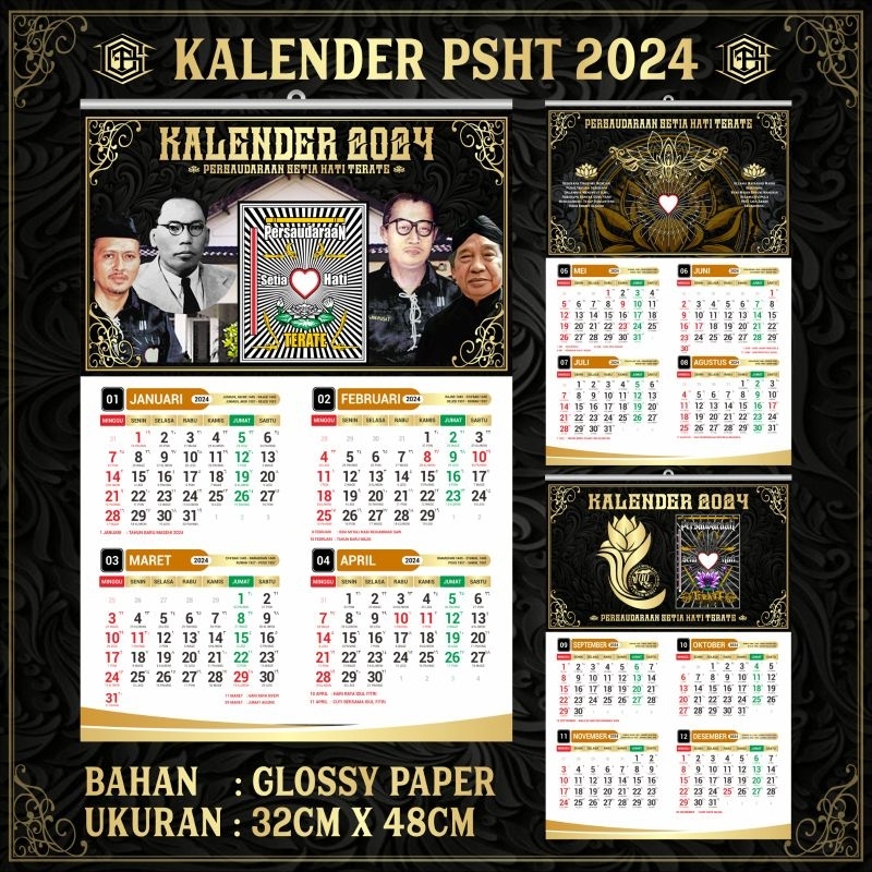 

Kalender PSHT 2024 Ukuran 32cm X 48cm