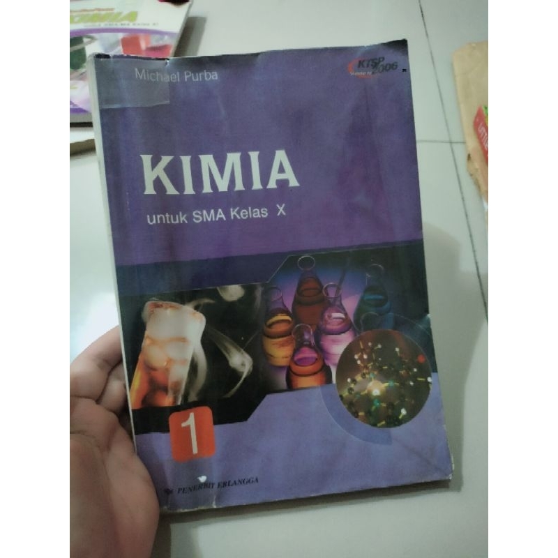 Buku Kimia SMA kelas X Erlangga