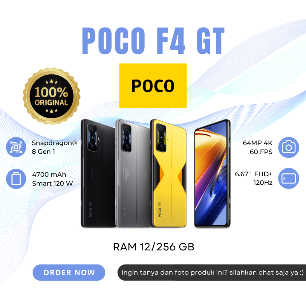 POCO F4 GT 12/256 SECOND MULUS