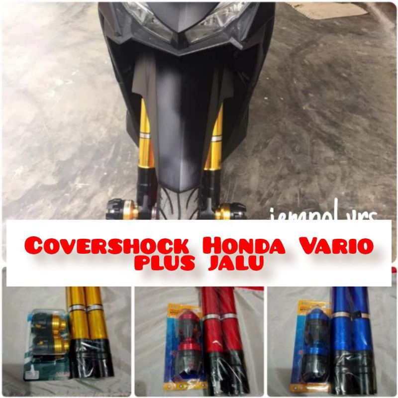 Cover Shuock Vario 110cc, 125cc, 150cc, 160cc abs dan cbs plus jalu as roda