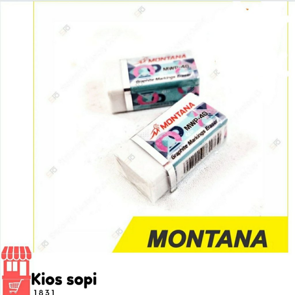 

Penghapus Montana MWP-40- Black Eraser