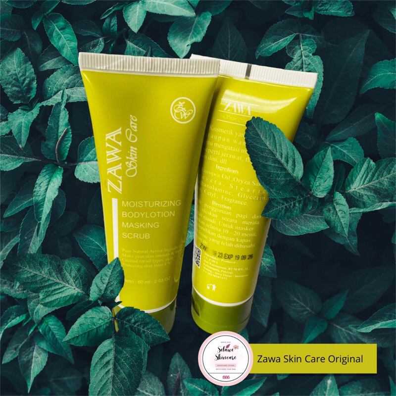 1 Pcs / Zawa Skin Care Tube Original BPOM Exp 2028