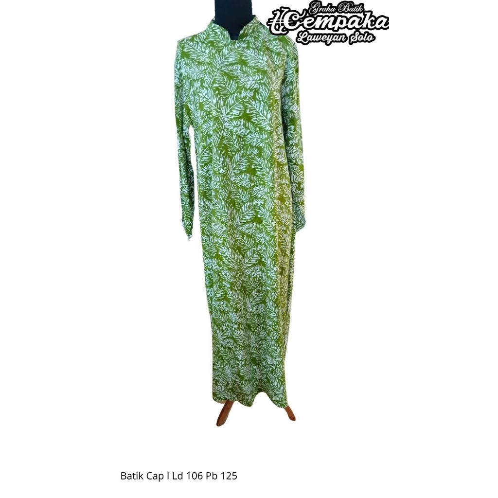 DASTER PREMIUM BATIK CAP BATIK CEMPAKA SOLO